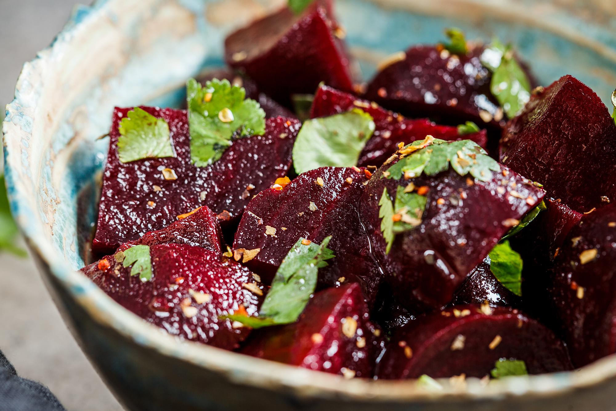 Beetroot 3 ways | Goat’s cheese | Honey | Toast